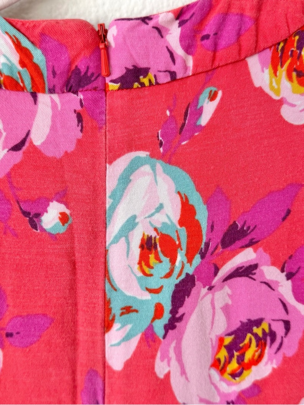 Mini Boden 2-3Y Colorful Floral Tiered Jersey Dress - Picture 6 of 7